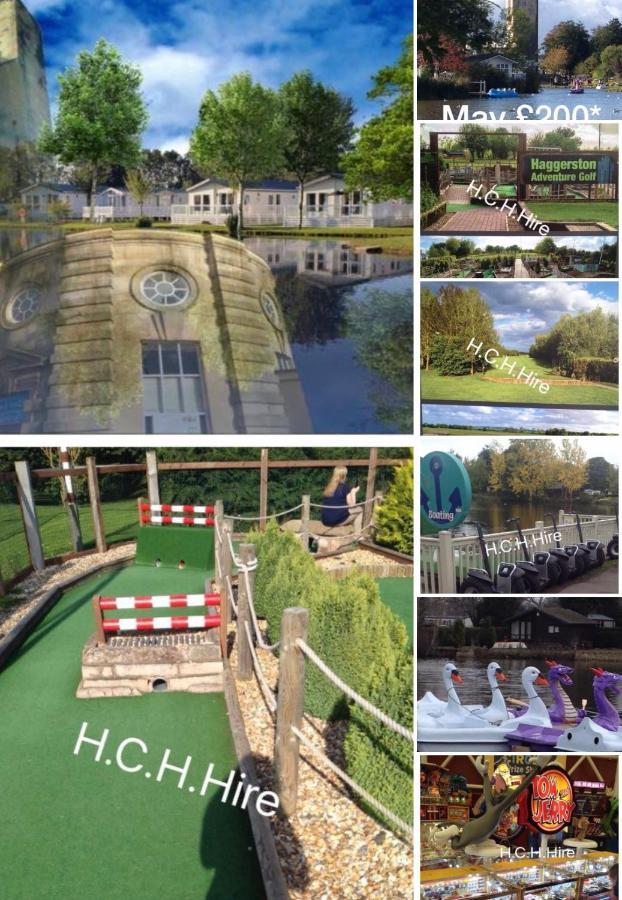 Haven Haggerston castle caravan hire Cheswick  Eksteriør bilde